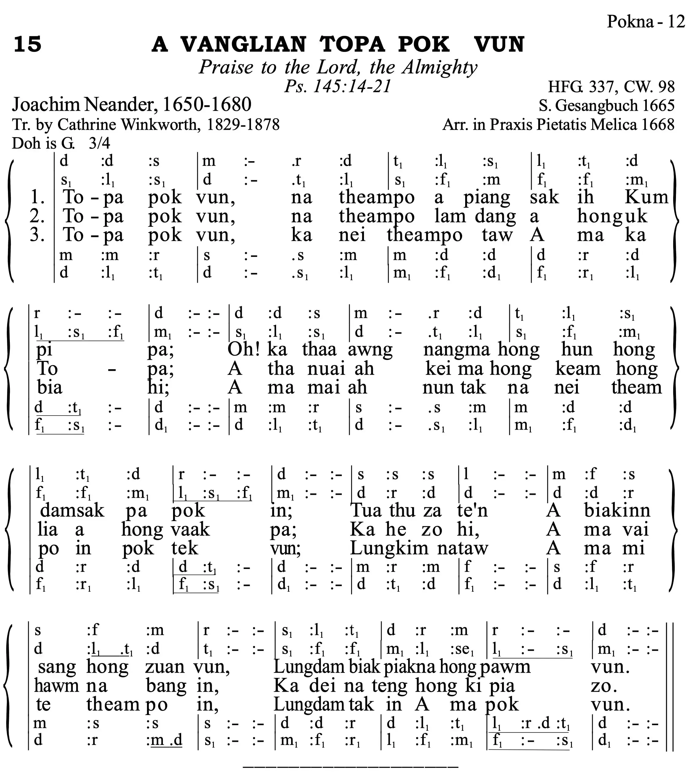 15 A Vanglian Topa Pok Vun